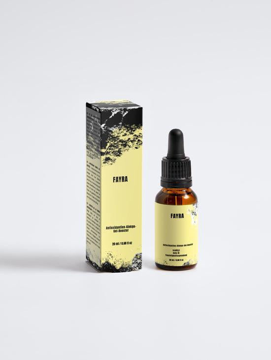 Antioxidantien-Ginkgo-Gel-Booster